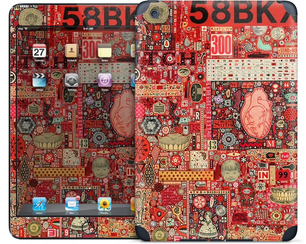 Big Numbers - Heart and Teeth iPad Skin