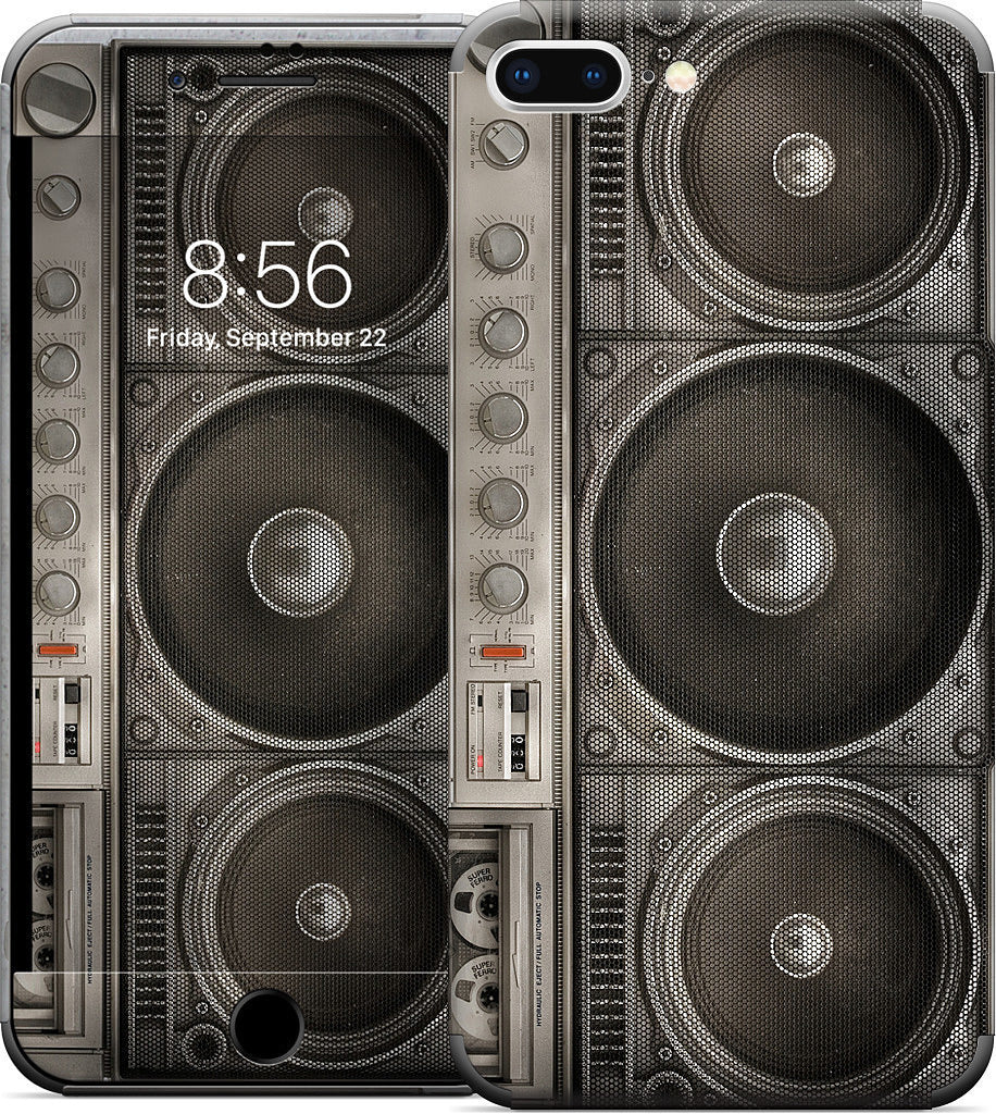 Boombox iPhone Skin