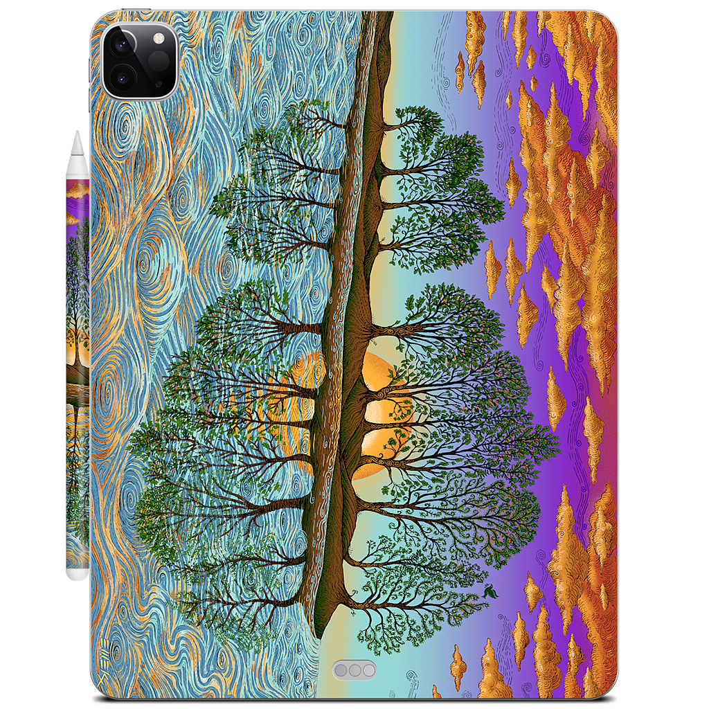 Guitar In Sea Major iPad Skin