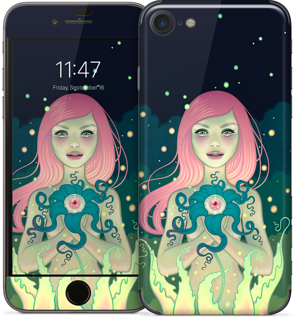 Midnight Bloom iPhone Skin