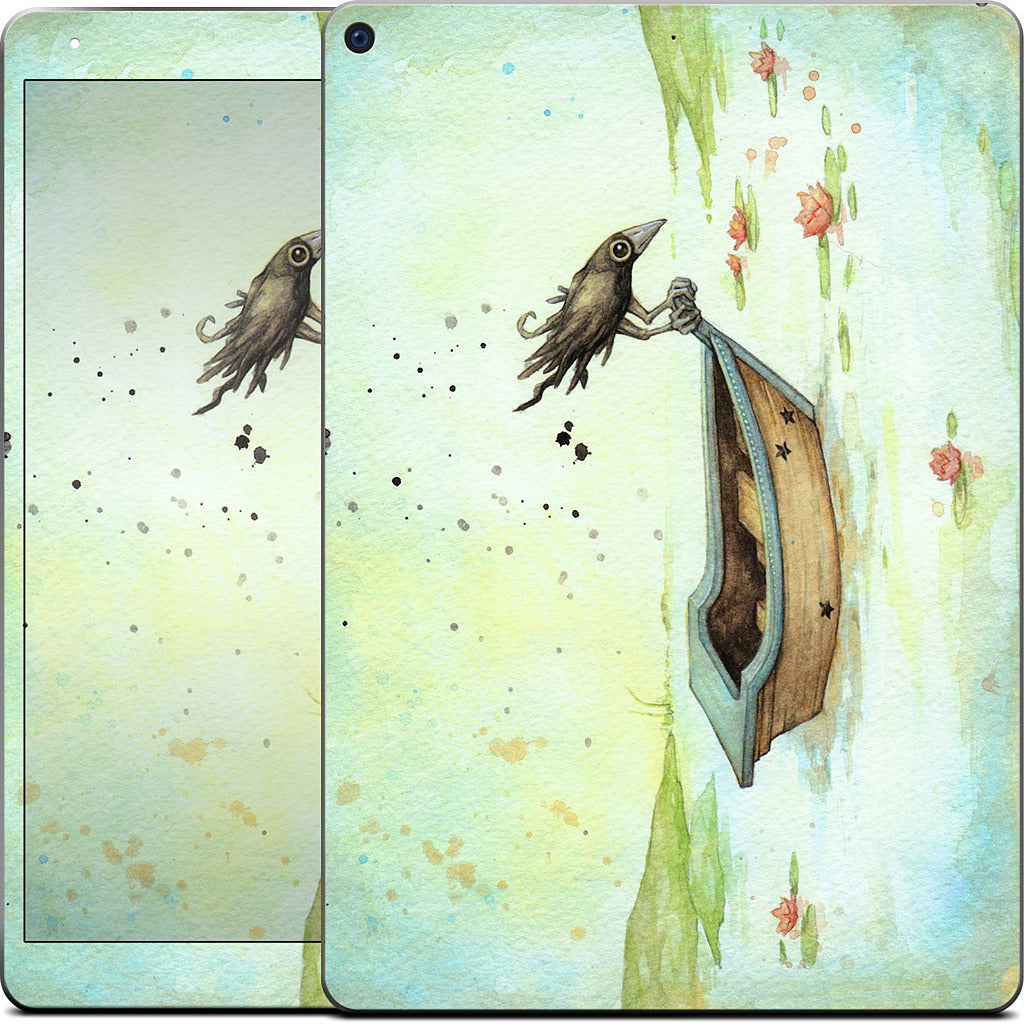 On A Boat iPad Skin