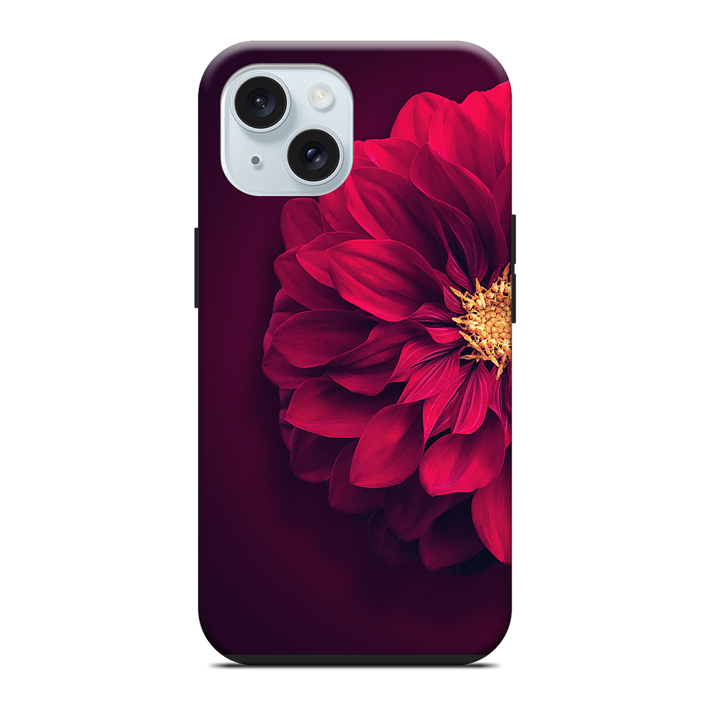 Red Bloom iPhone Case