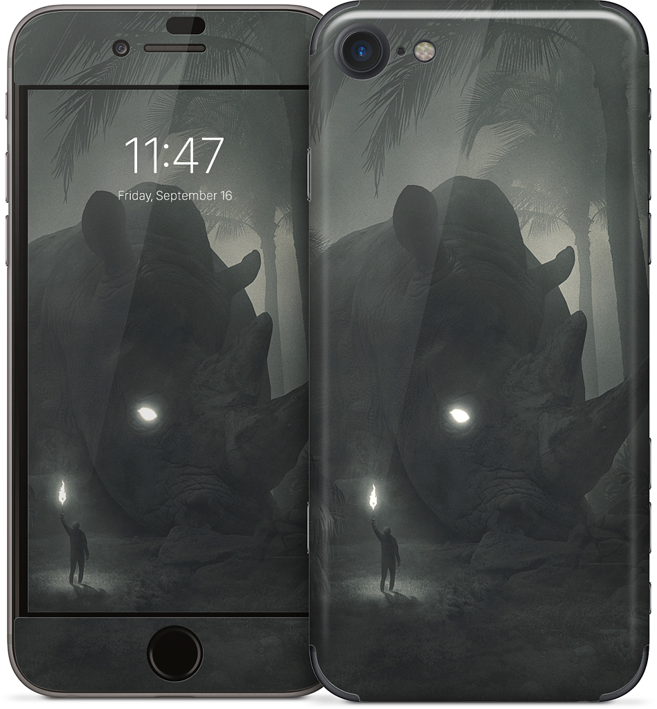 Face of Fear iPhone Skin