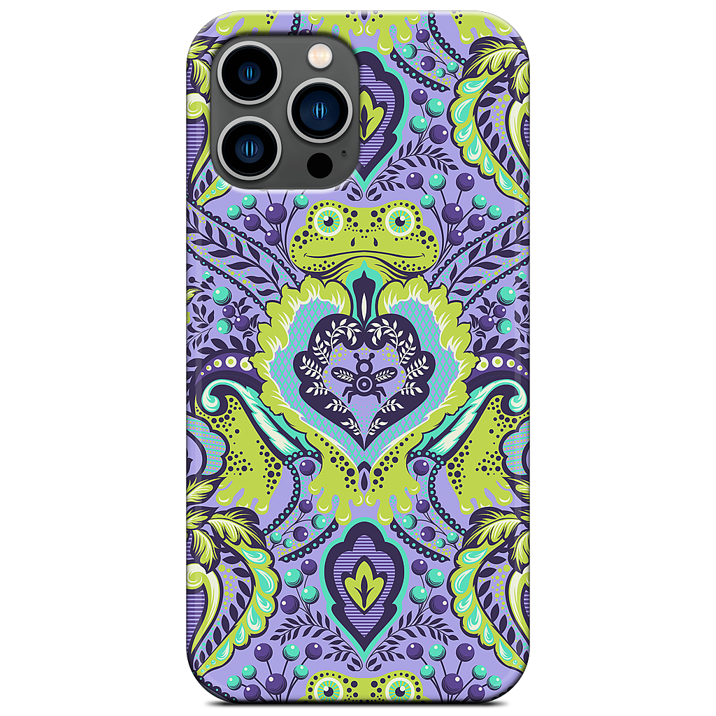 Frog Prince Orchid iPhone Case