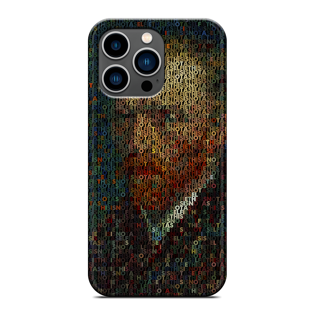 This Is Not A Selfie II iPhone Case