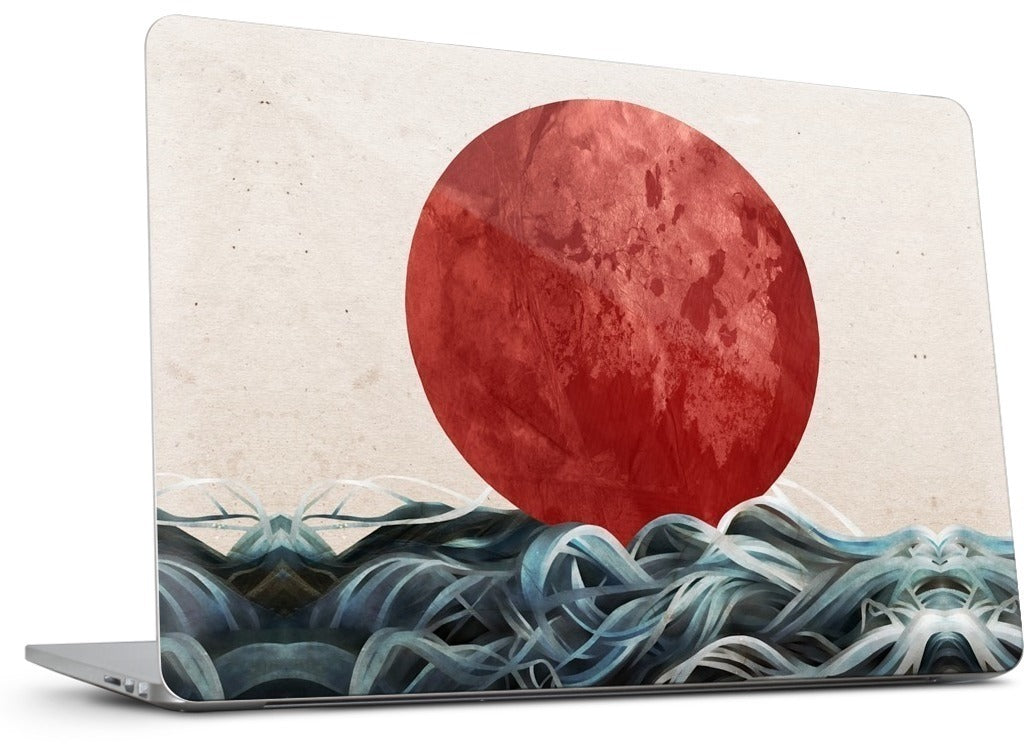 Sunrise in Japan MacBook Skin