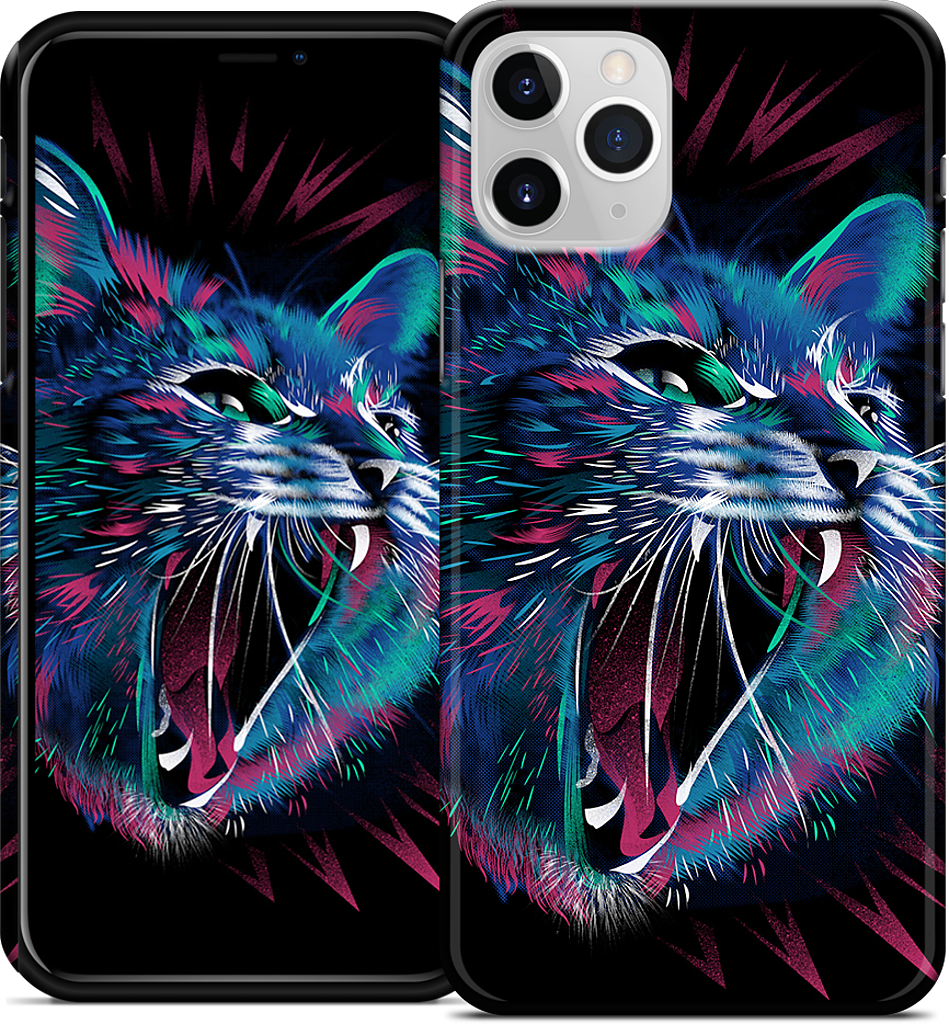 WILD CAT iPhone Case