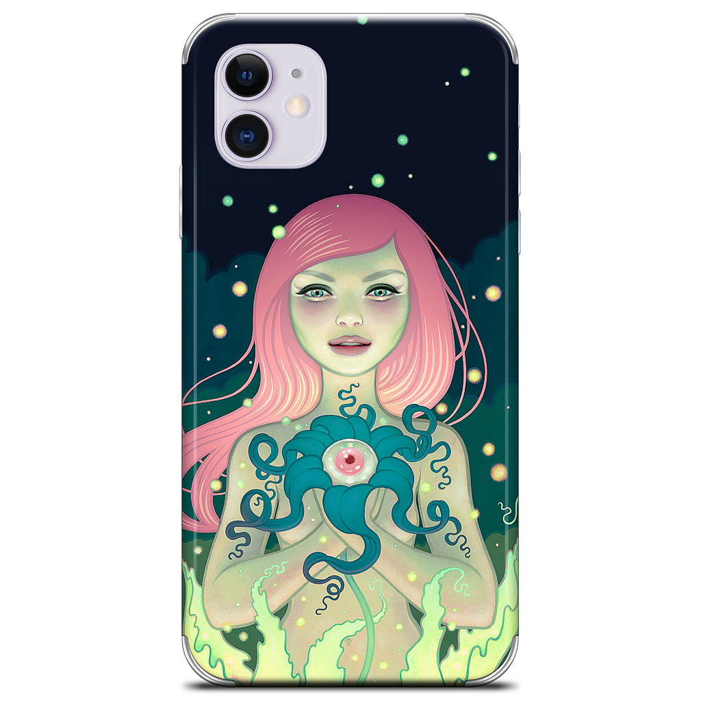 Midnight Bloom iPhone Skin