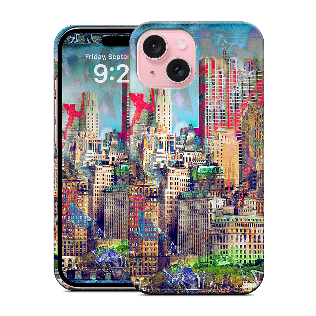 Graffiti Skyline iPhone Case