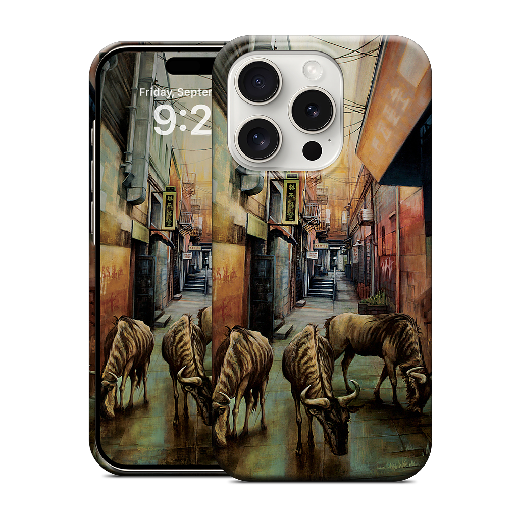 "Street of Three Beasts" -Levinson iPhone Case