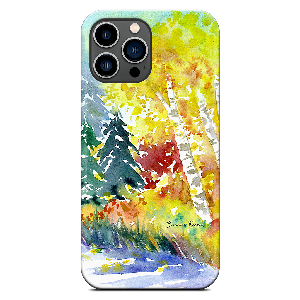 Fall Trees iPhone Case