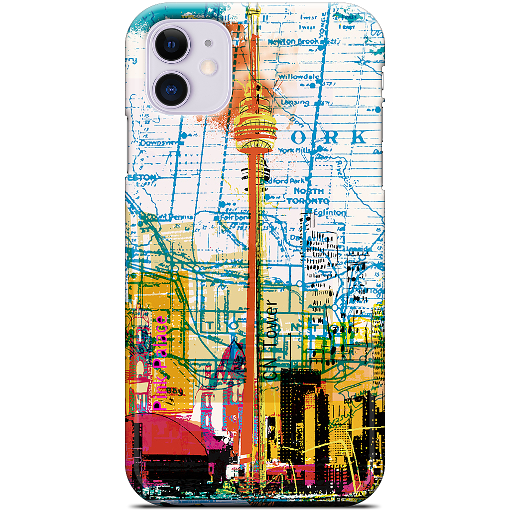 Toronto Skyline iPhone Case
