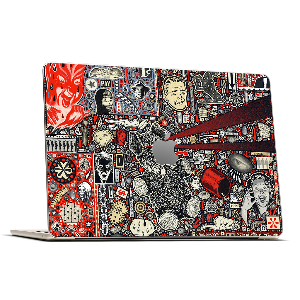 Bust MacBook Skin