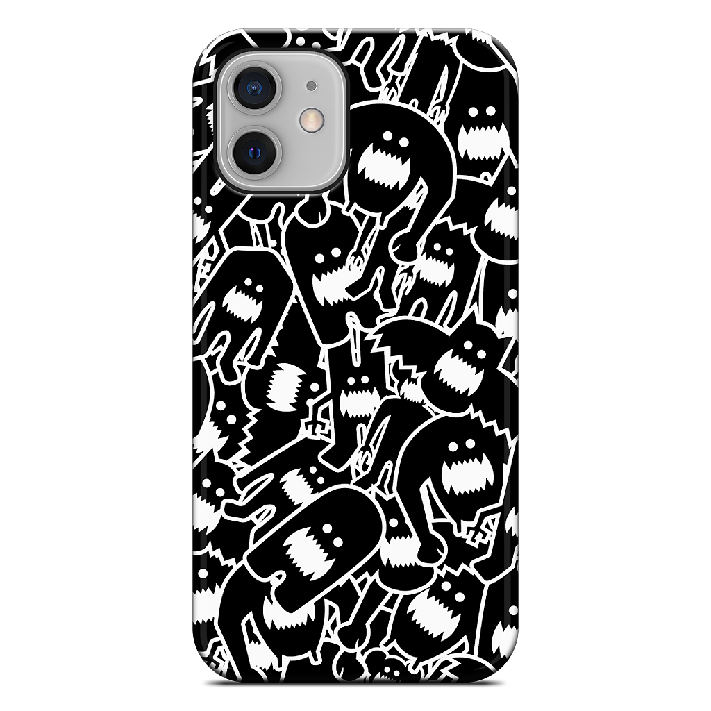 Monster Collage 2 iPhone Case