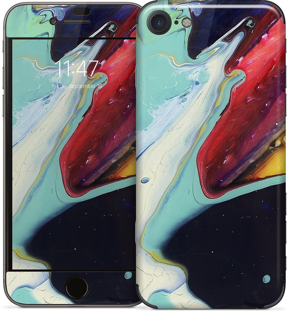 Quanta iPhone Skin