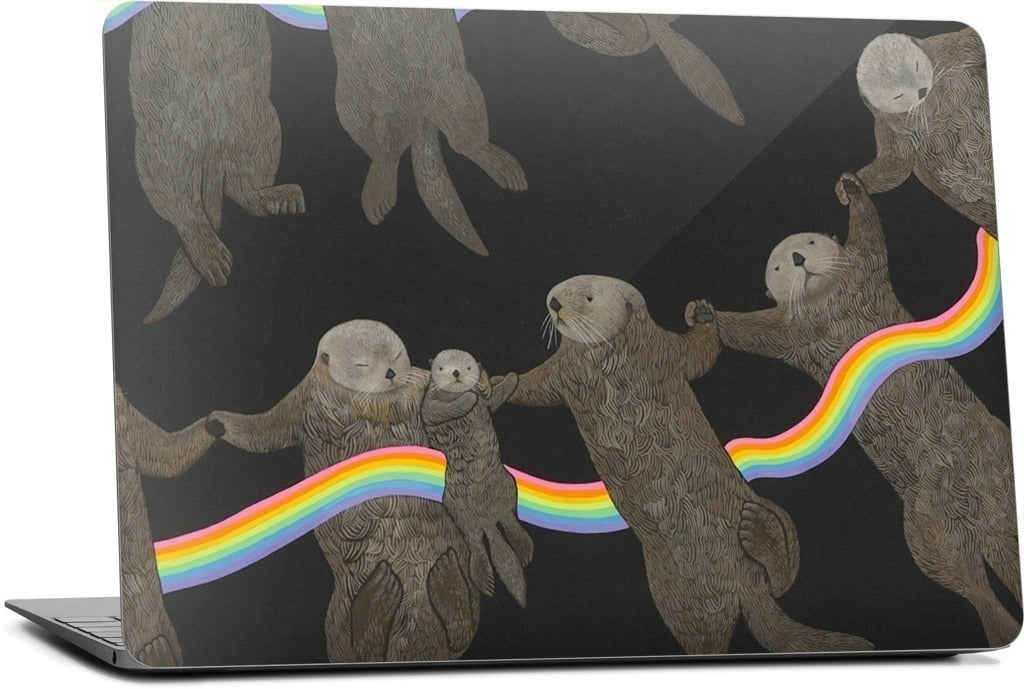 Otter Rings MacBook Skin