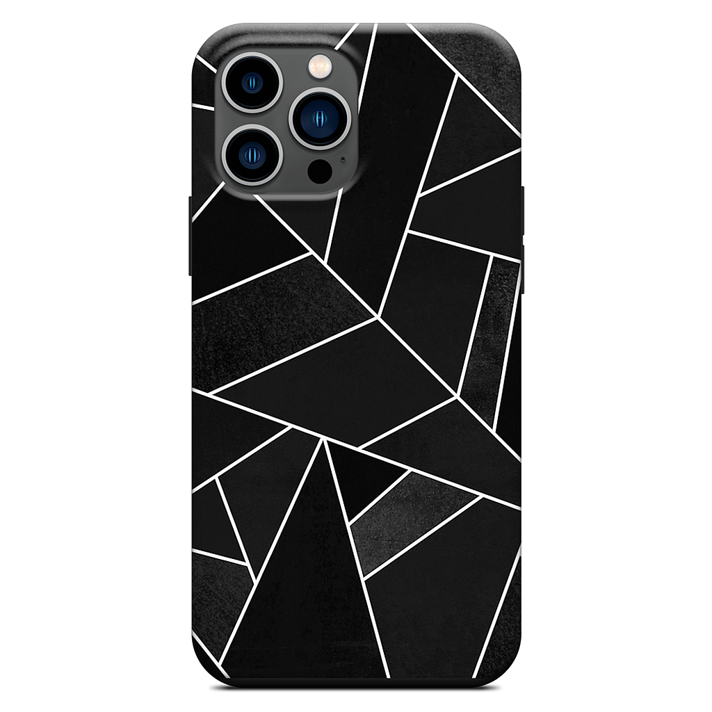 Black Stone iPhone Case