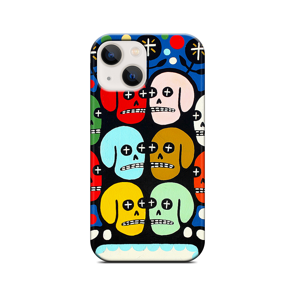 The Many Colors Of Death iPhone Case