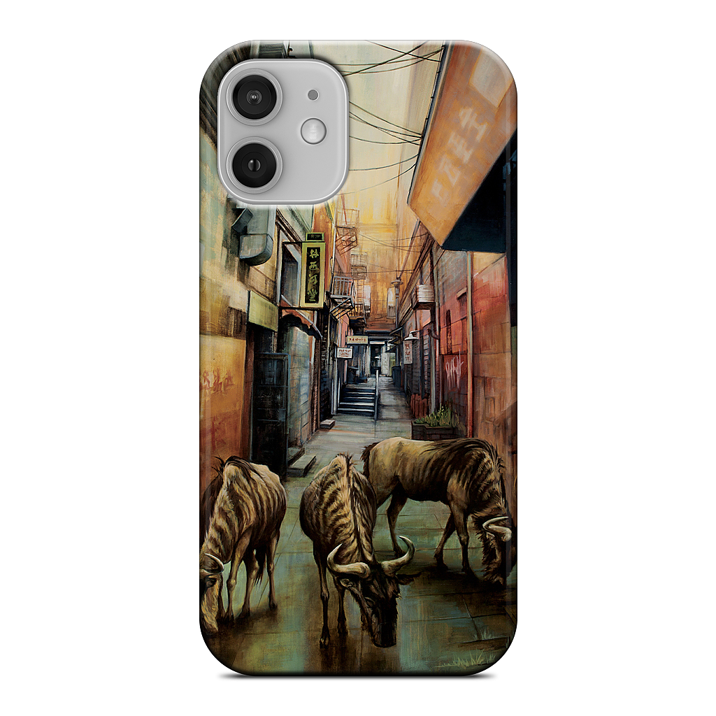 "Street of Three Beasts" -Levinson iPhone Case