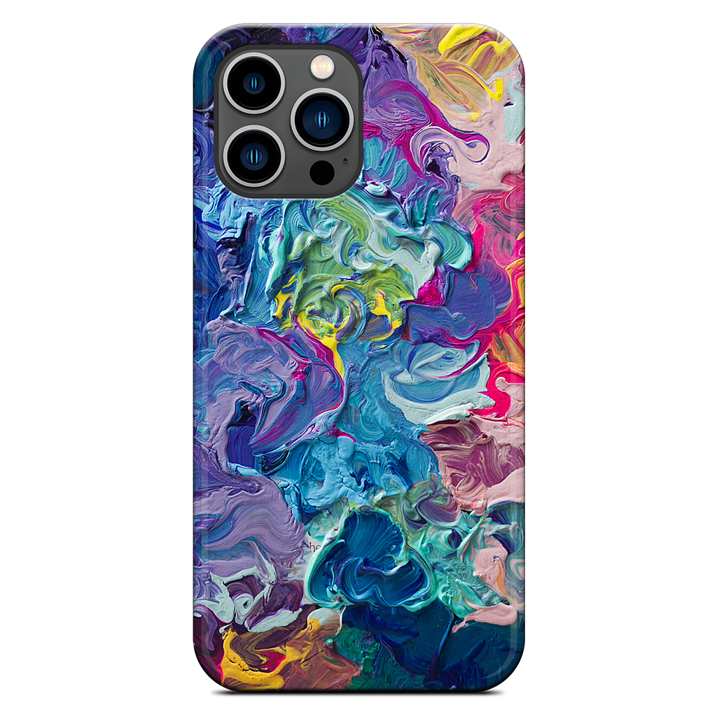 Rainbow Flow Abstract iPhone Case