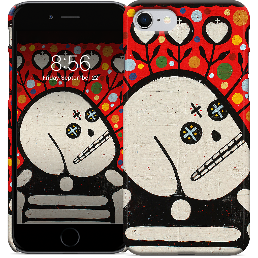Surrounded By Love iPhone Case