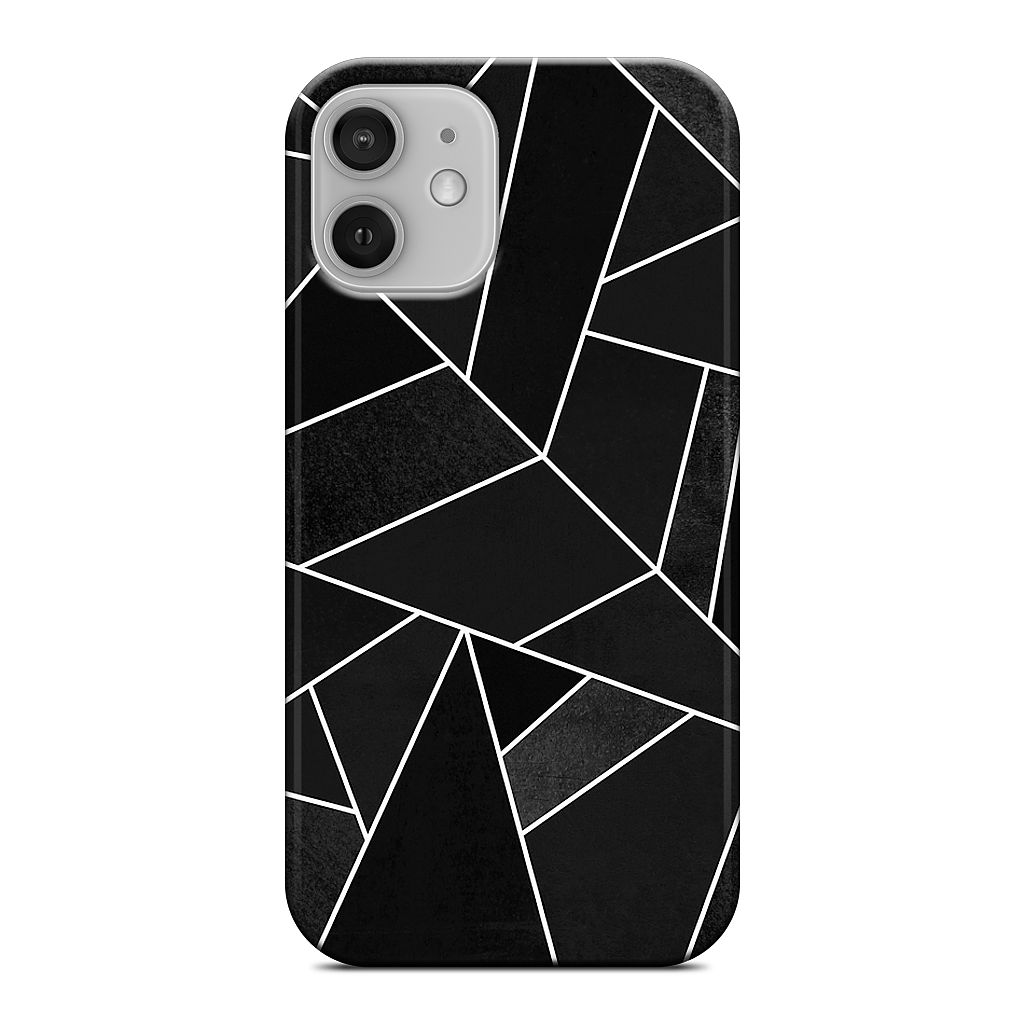 Black Stone iPhone Case