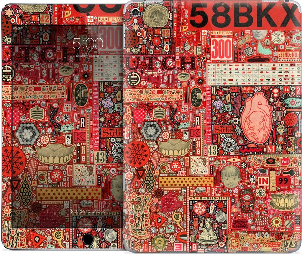 Big Numbers - Heart and Teeth iPad Skin