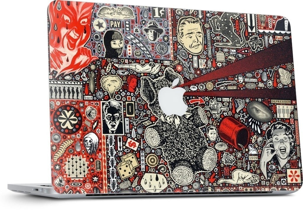 Bust MacBook Skin