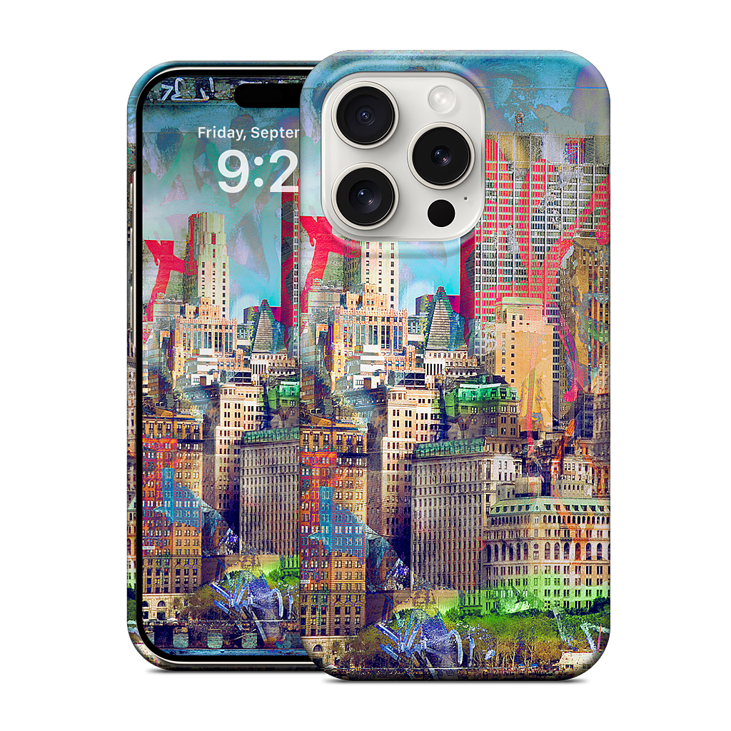 Graffiti Skyline iPhone Case