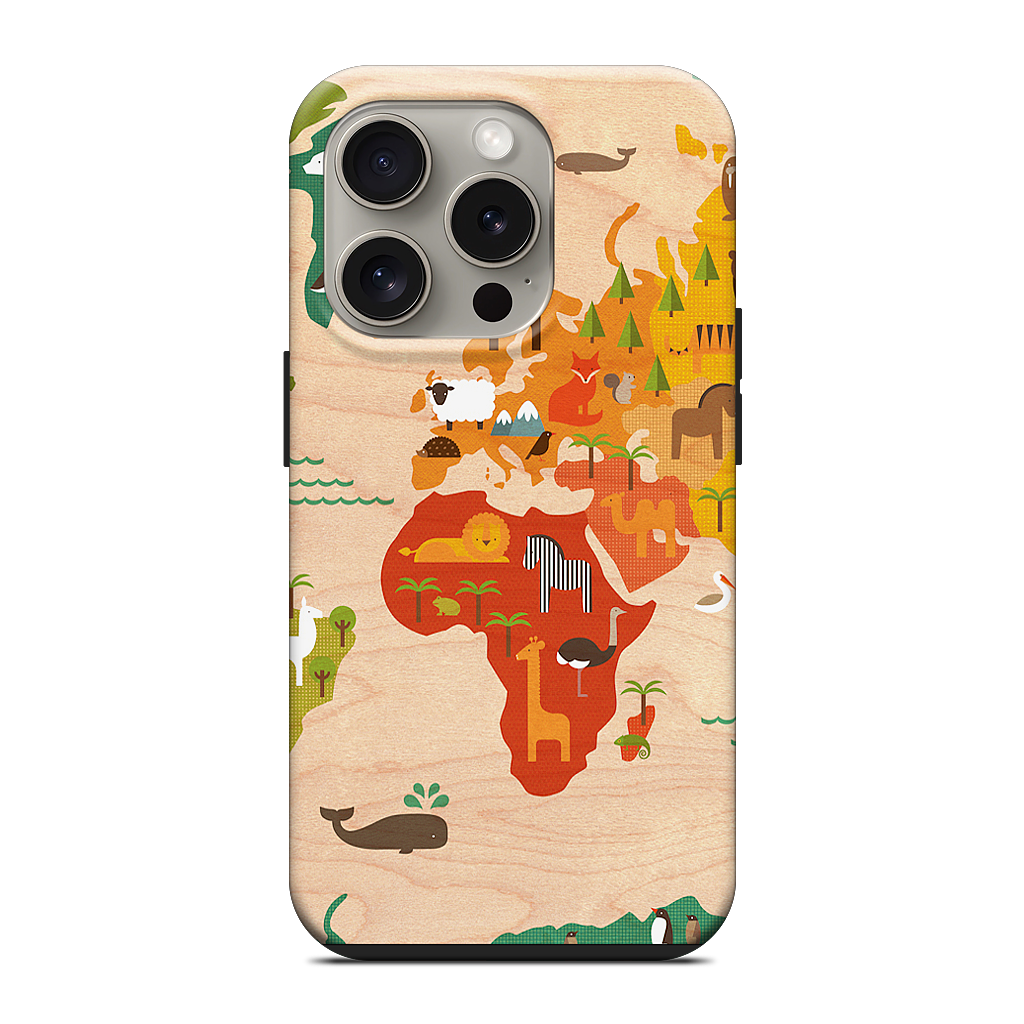 My World iPhone Case