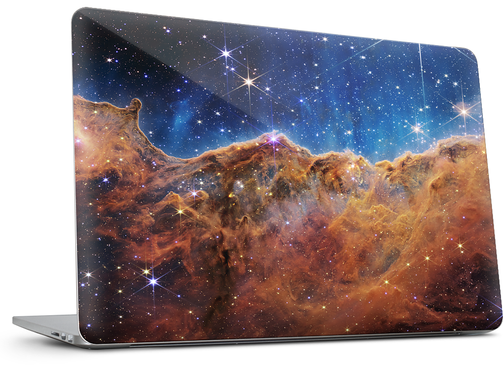 Cosmic Cliffs of Carina MacBook Skin