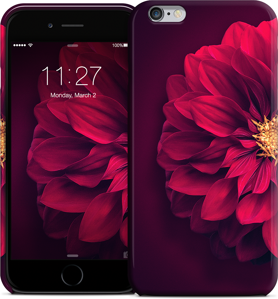 Red Bloom iPhone Case