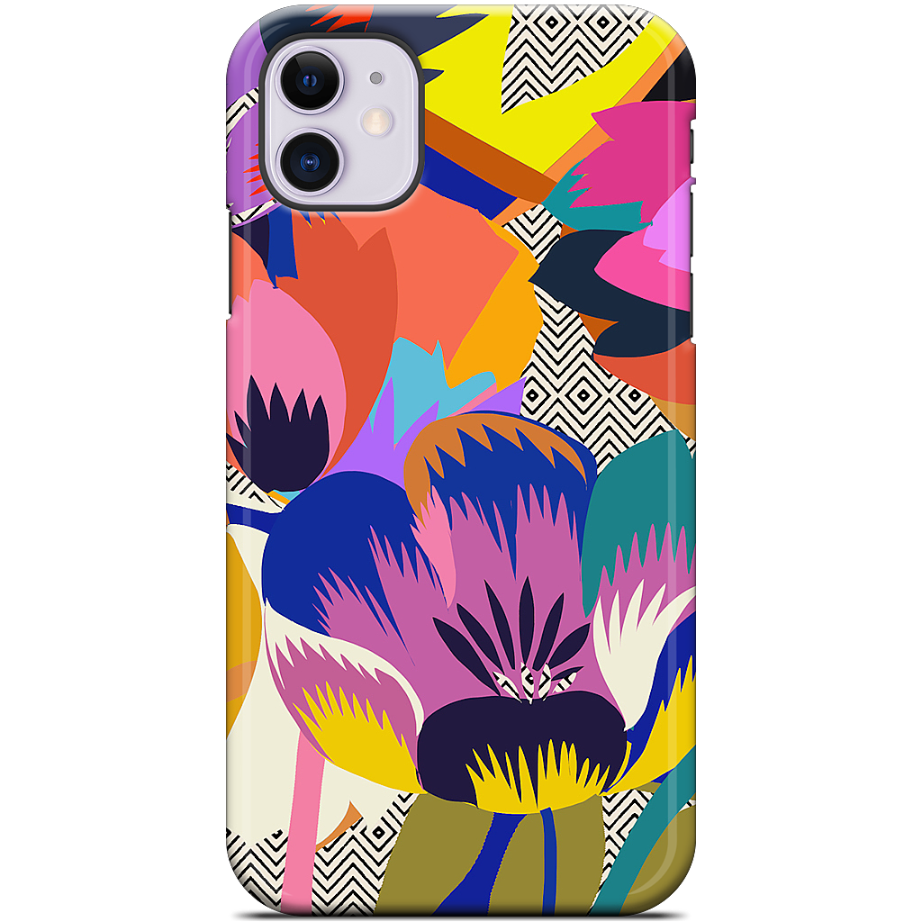 Among the Spring Flowers iPhone Case