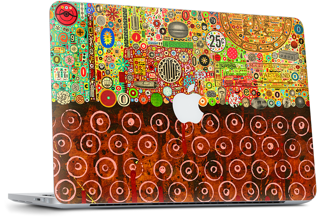 Percolations MacBook Skin