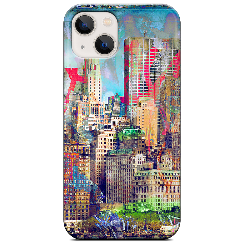 Graffiti Skyline iPhone Case