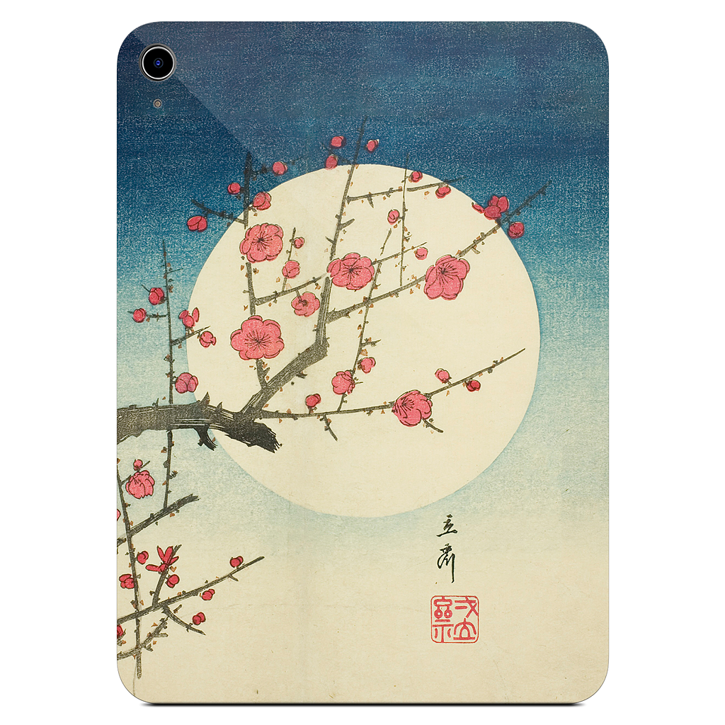 Red Plum Branch iPad Skin
