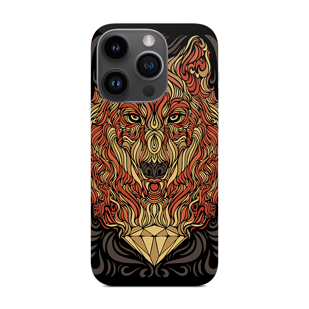 The Lone Wolf iPhone Skin