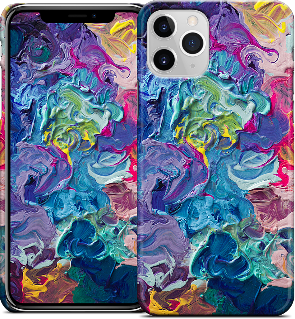 Rainbow Flow Abstract iPhone Case