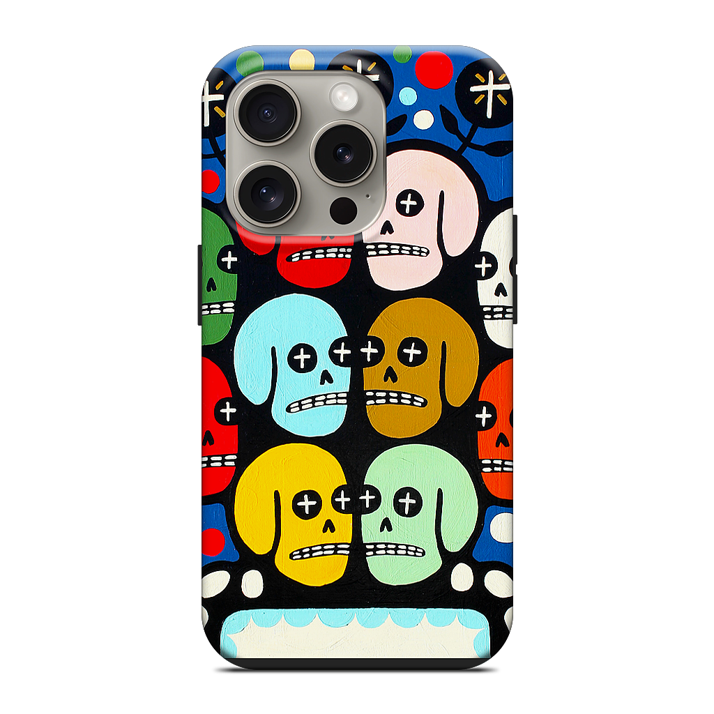 The Many Colors Of Death iPhone Case