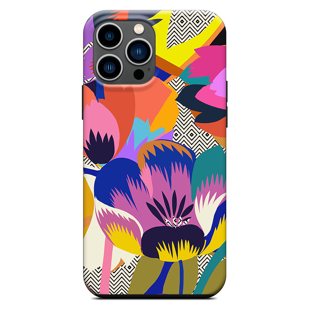 Among the Spring Flowers iPhone Case