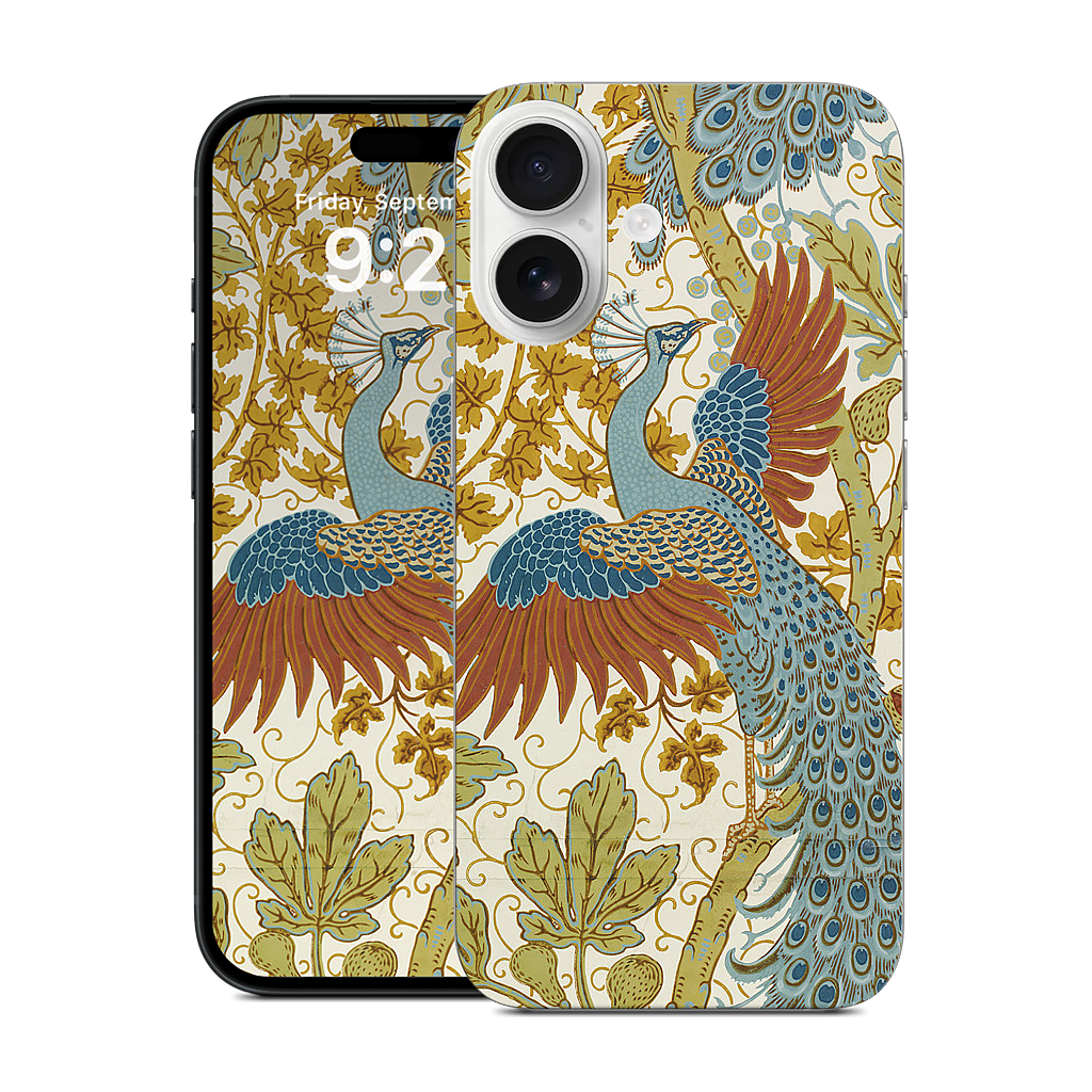 Fig and Peacock iPhone Skin