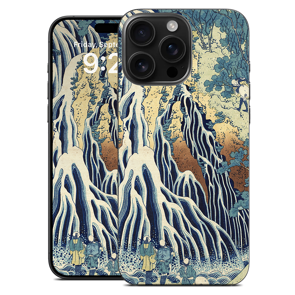The Kirifuri Waterfall at Mt. Kurokami iPhone Skin