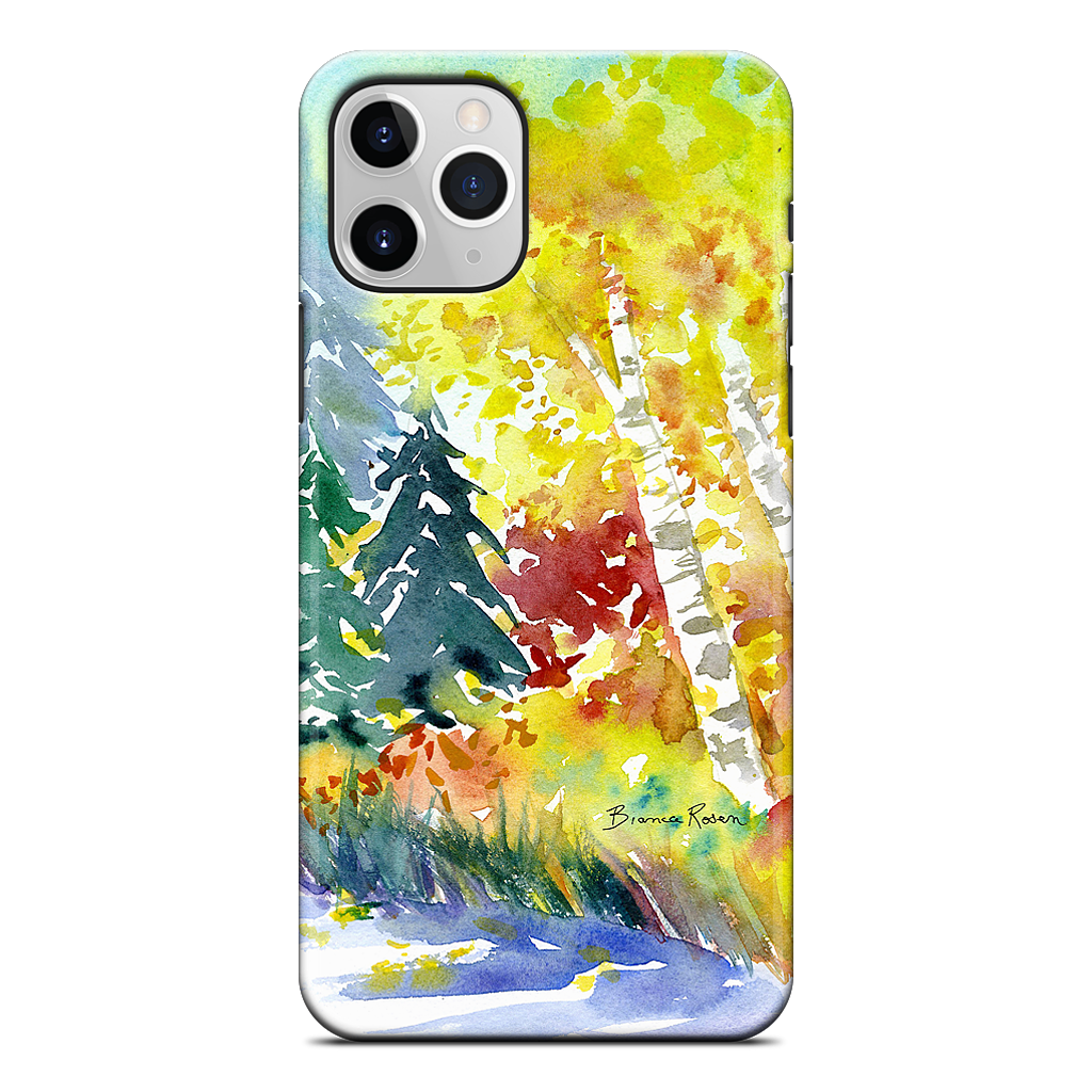 Fall Trees iPhone Case