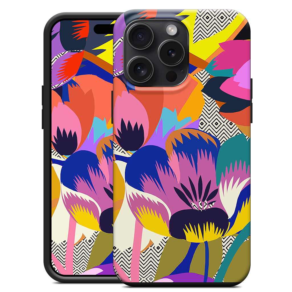 Among the Spring Flowers iPhone Case