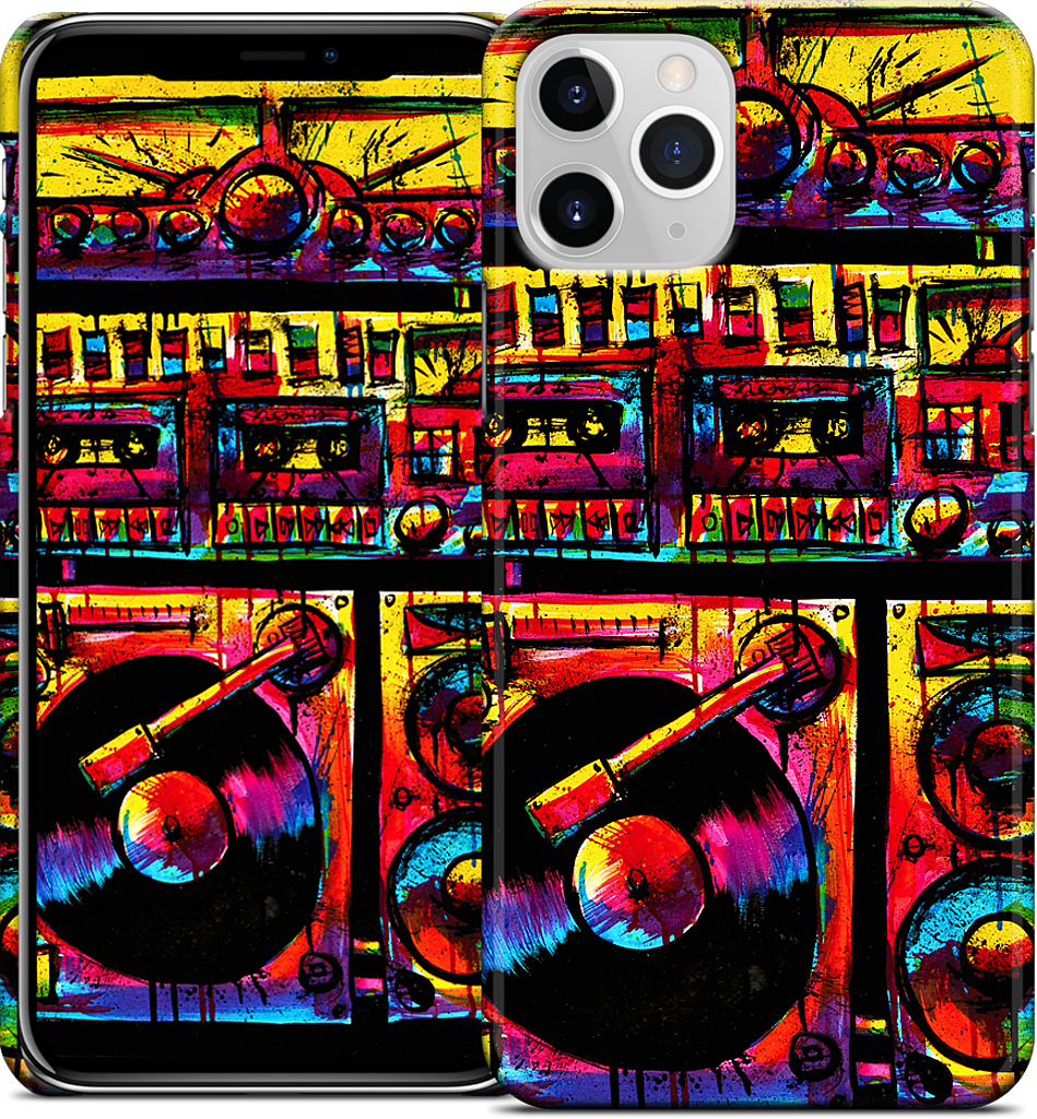 Stereo Stack 1 iPhone Case