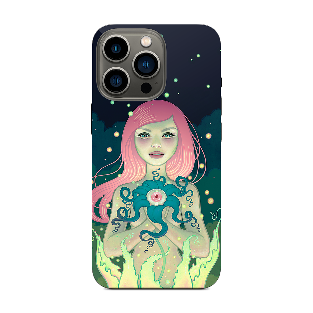 Midnight Bloom iPhone Skin