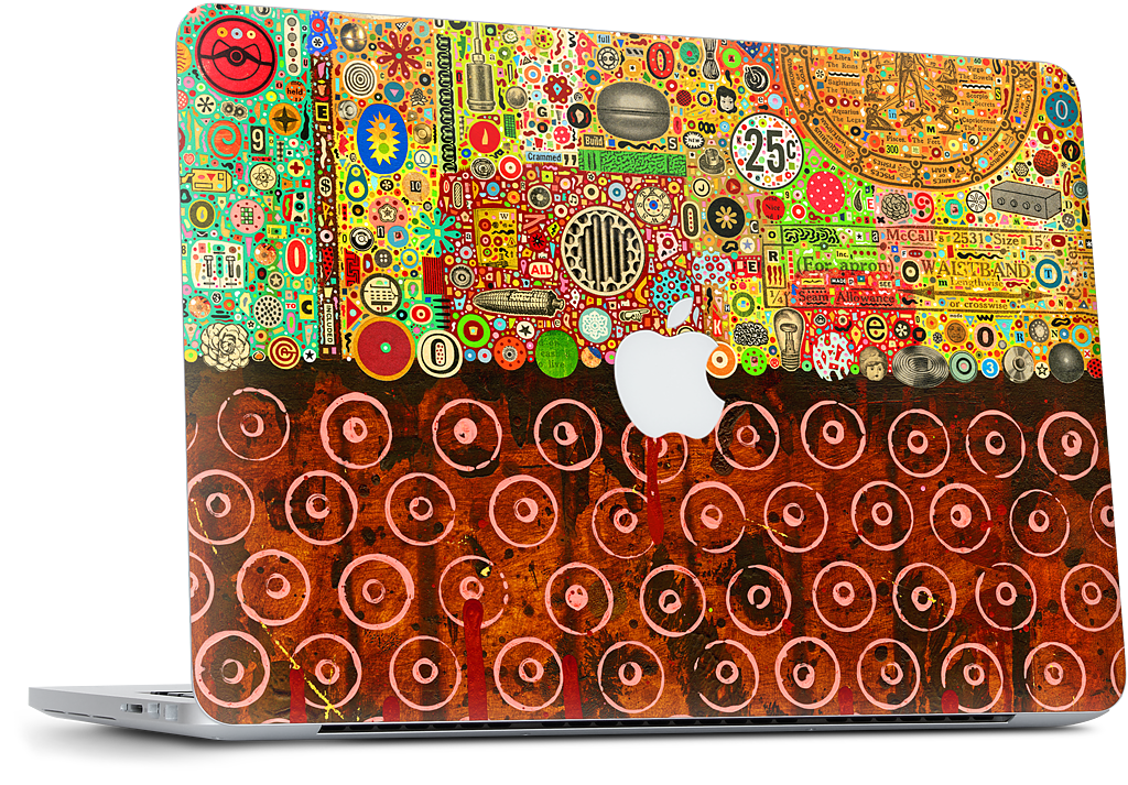Percolations MacBook Skin