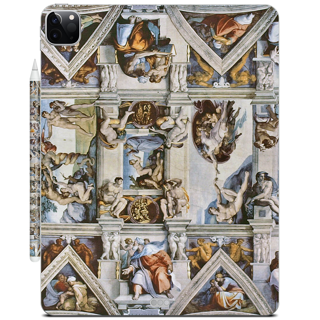 Cappella Sistina Ceiling iPad Skin
