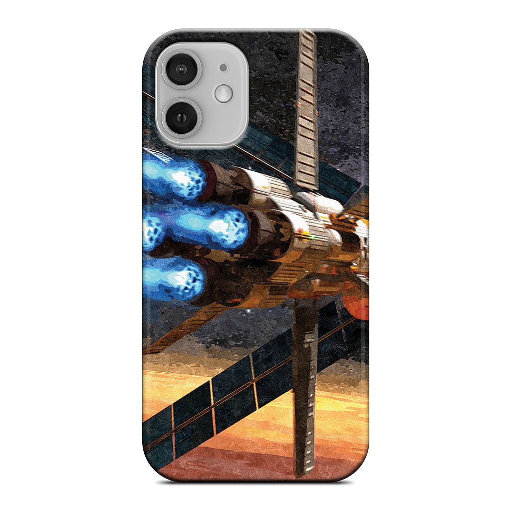 Mars Orbit iPhone Case