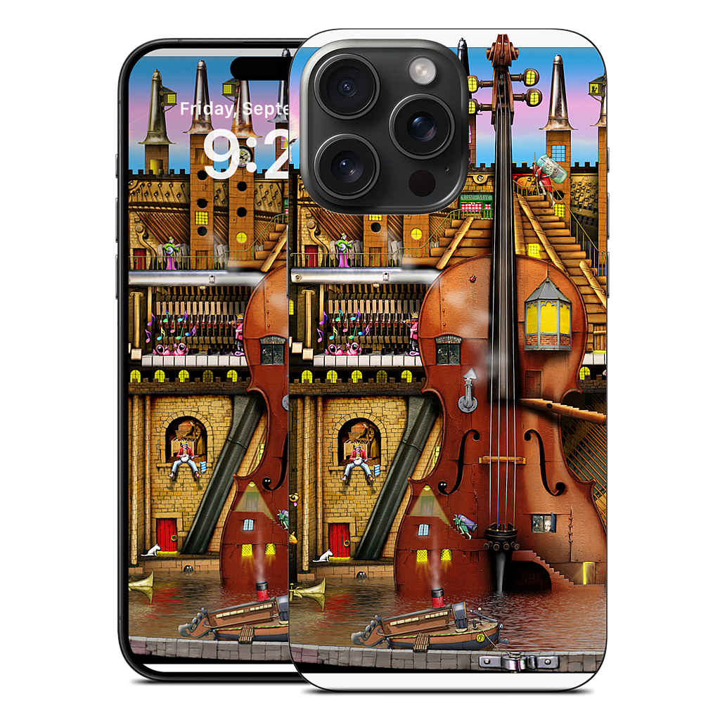 Music Castle iPhone Skin